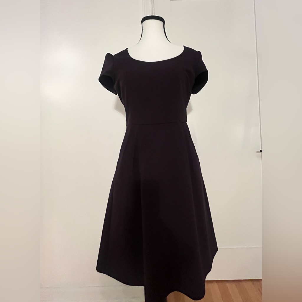 Brand New Emporio Armani Deep Purple Dress
